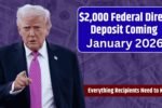 $2000 Federal Direct Deposit