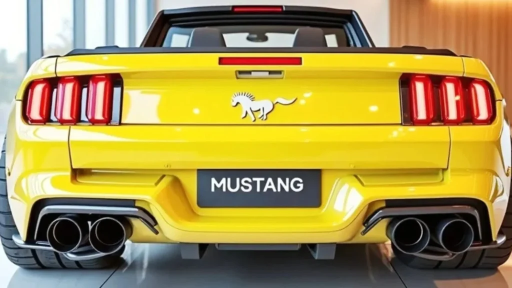 2026 Ford Mustang Pickup Revealed: Luxury Muscle Design, Extreme Power, High-Tech Features & Expected Price